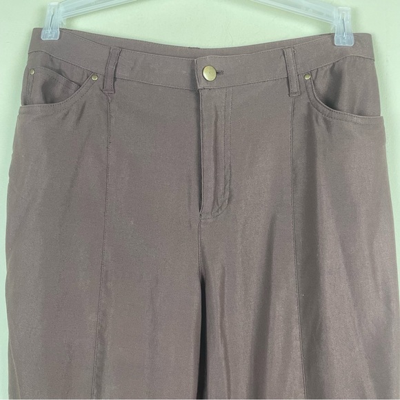 Multiples Brown Lightweight Women’s Trousers Pants Size 10 - Picture 12 of 12